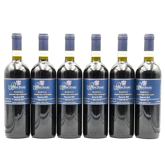 2010 Ferdinando Principiano, Boscareto - Barolo - 6 Bottles (0.75L)