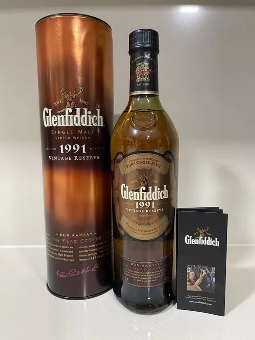 Glenfiddich 1991 Vintage Reserve Don Ramsay - 70cl