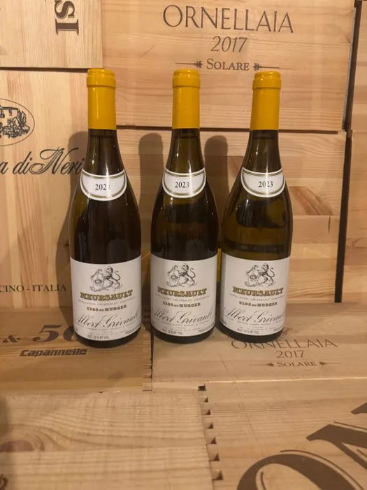 2023 Domaine Albert Grivault "Clos du Murger" - Meursault - 3 Bottles (0.75L)