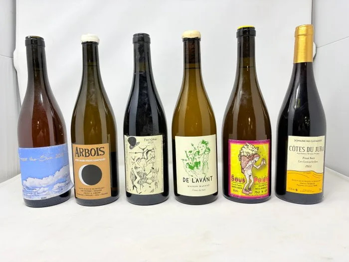 2018 Miroirs "I need the Sun", 2018 Houillon, 2022 Morgane, 2022 Maenad, 2020 Allante & Boulanger, 2022 - Jura - 6 Bottles (0.75L)