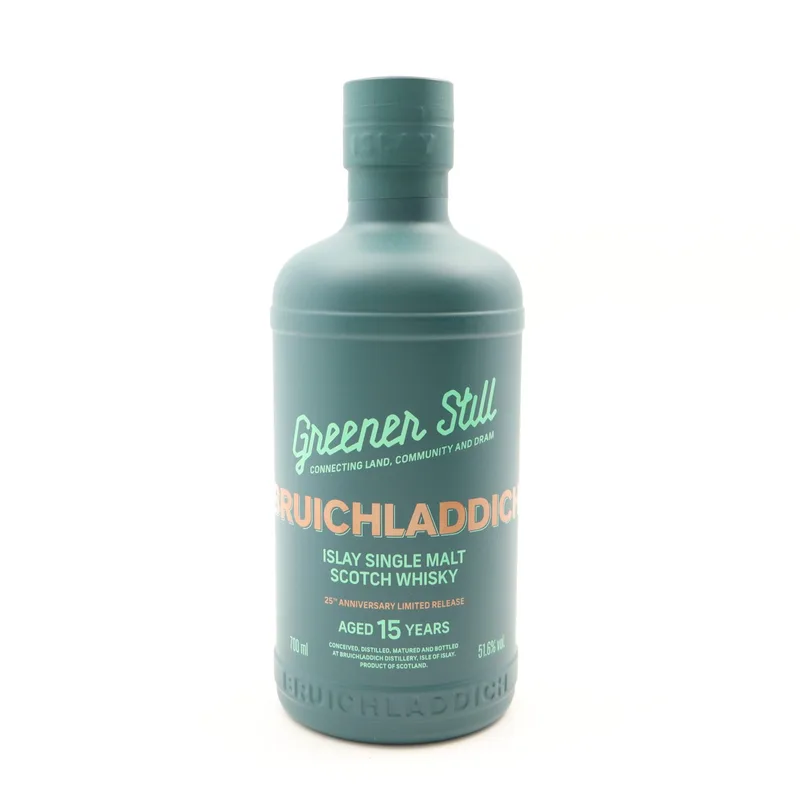 Bruichladdich – 15 Year Old Greener Still 25th Anniversary Bottling (70cl, 51.6%)