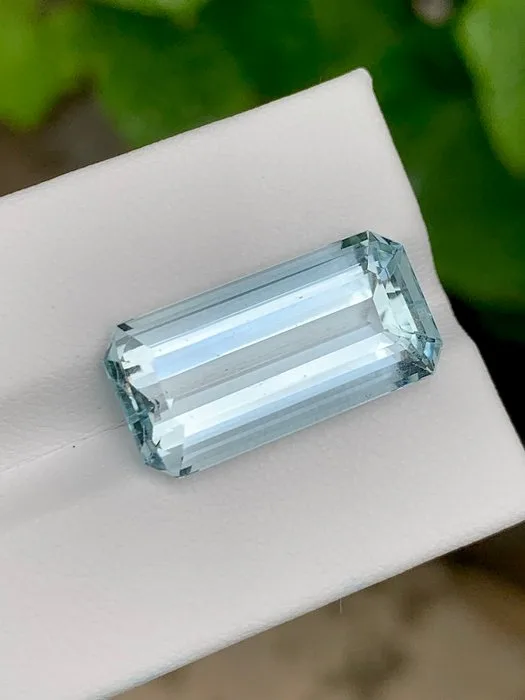 Blue Aquamarine - 14.20 ct - International Colored Gemstone Association (ICA GemLab) - Natural Aquamarine
