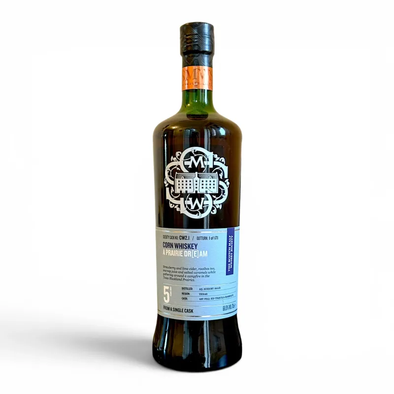 Balcones – 5 Year Old 2016 SMWS Single 1st Fill Tequila Barrique CW2.1 'A Prairie Dream' Texas Corn Whiskey
