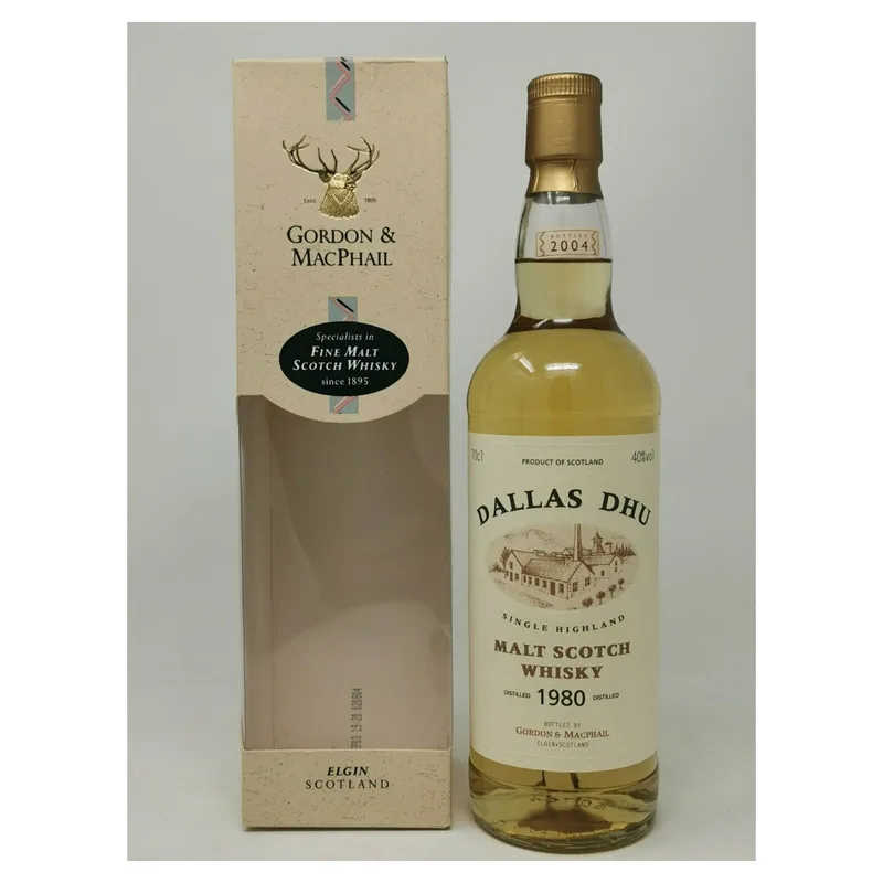 Dallas Dhu – 1980 24 Year Old Distillery Labels