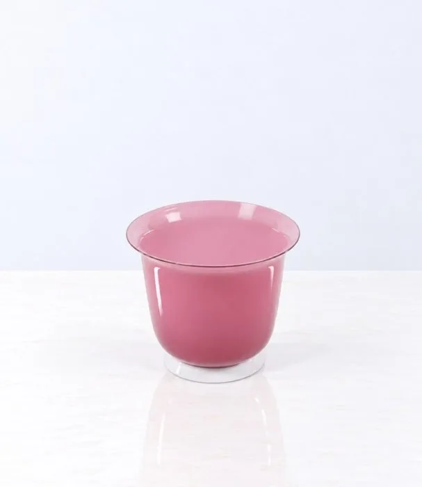 Venini - Vase - Anni Trenta - Glass - Rosa Incamiciato