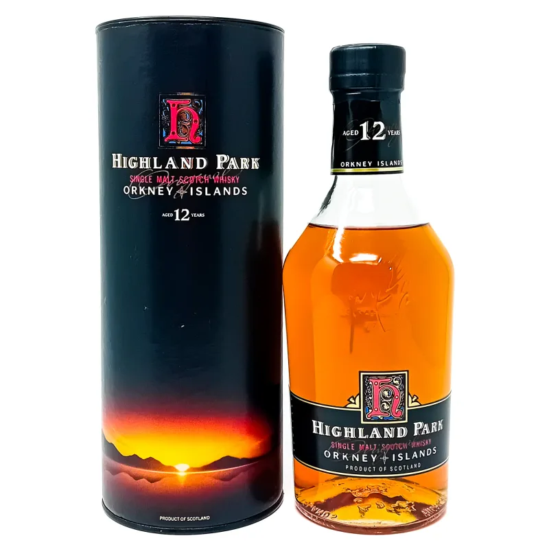 Highland Park – 12 Year Old Dumpy Single Malt Scotch Whisky