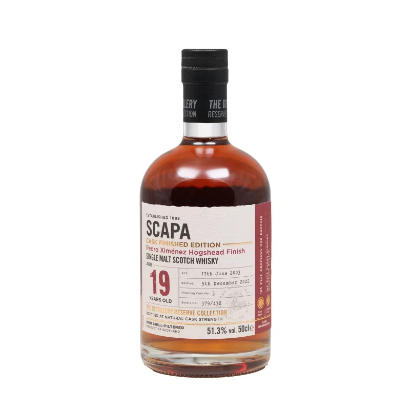 Scapa – 2003 19 Year Old PX Hogshead Finish Cask #3