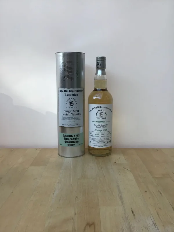 Knockando – 2007 12 Year Old Signatory Vintage (70cl, 46%)