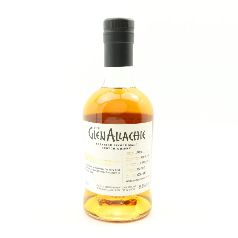 Glenallachie – 1991 50th Anniversary Single Cask #100285 50cl (50cl, 55%)