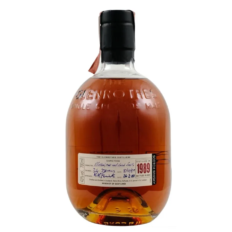 Glenrothes – 10 Year Old 1989 Sample Room (70cl, 43%)