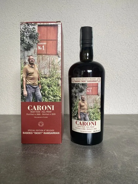 Caroni 2000 LM&V - Employees 4th: Basdeo “Dicky” Ramsarran - b. 2020 - 700ml