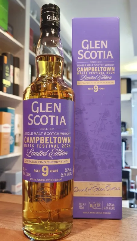 Glen Scotia – 9 Year Old Festival 2024 Edition Fino Sherry Cask Finish