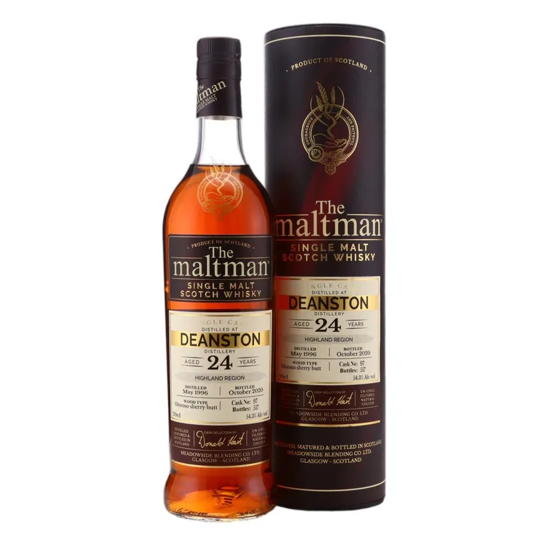 Deanston – 1996 The Maltman 24 Year Old (70cl, 54.30%)