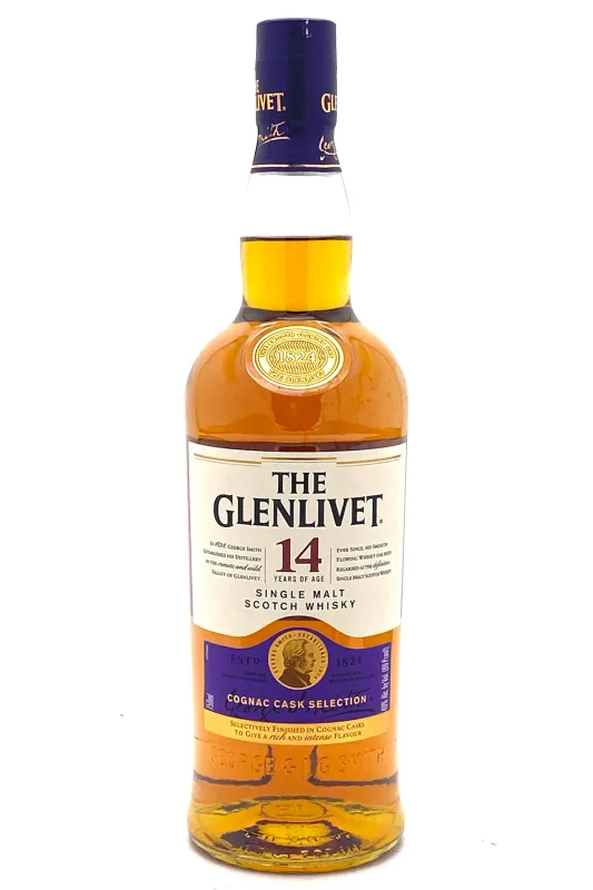 The Glenlivet – 14 Year Old Cognac Finish Single Malt Scotch Whisky