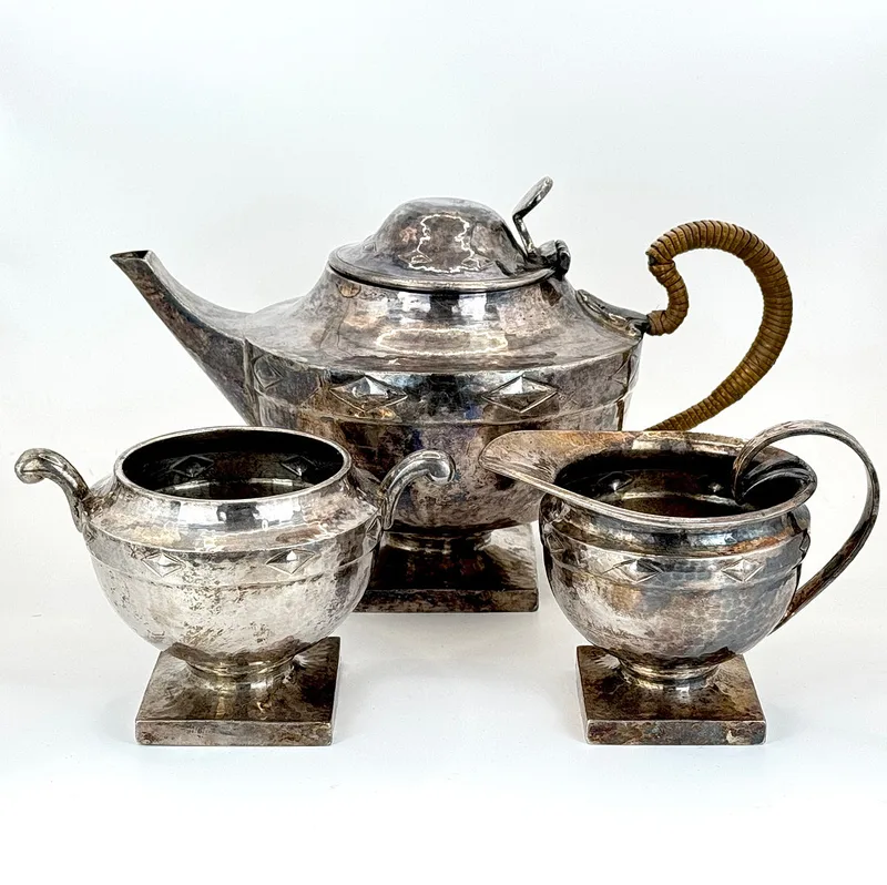 Pewter Coffee Set