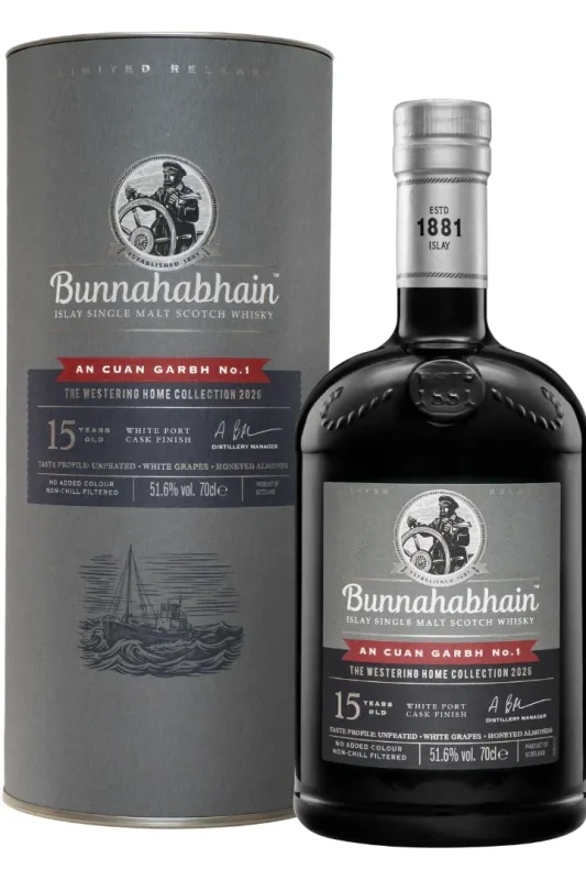 Bunnahabhain – 15 Year Old 'An Cuan Garbh No. 1' Westering Home Collection 2026 Fèis Ìle