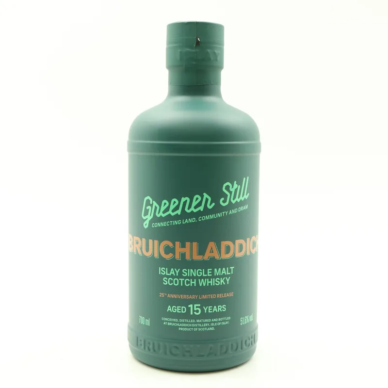 Bruichladdich – 15 Year Old Greener Still 25th Anniversary Bottling (70cl, 51.6%)