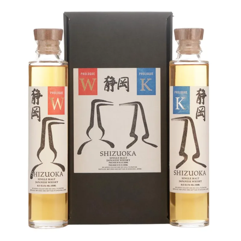 Shizuoka – Prologue K & Prologue W - Gift Set (2 x 20cl, 55.50%)