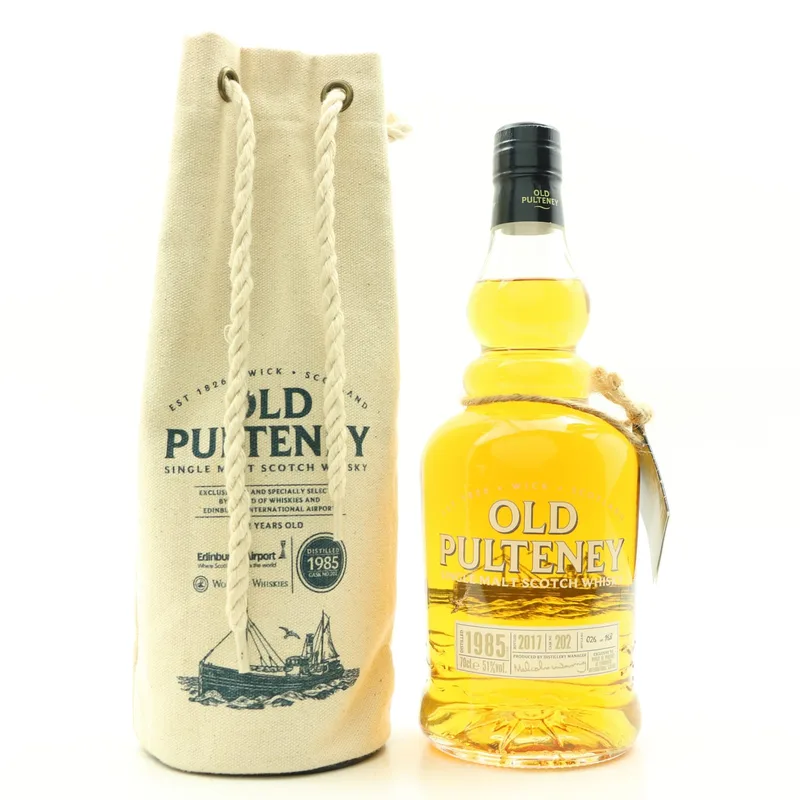 Old Pulteney – 1985 32 Year Old Single Cask #202 for Edinburgh Airport (70cl, 51%)