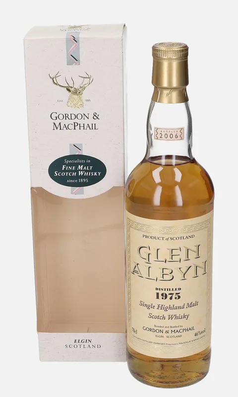 Glen Albyn – 1975 Gordon & MacPhail Distillery Labels