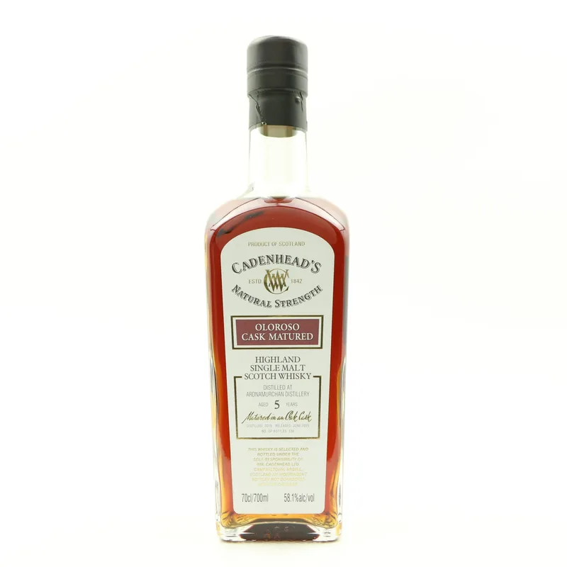 Ardnamurchan – 2019 5 Year Old Cadenhead’s (70cl, 58.1%)