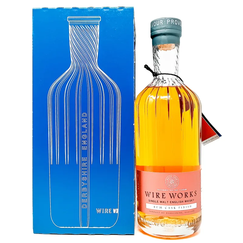 Wire Works Rum Cask Finish Batch 07/2022 Single Malt English Whisky