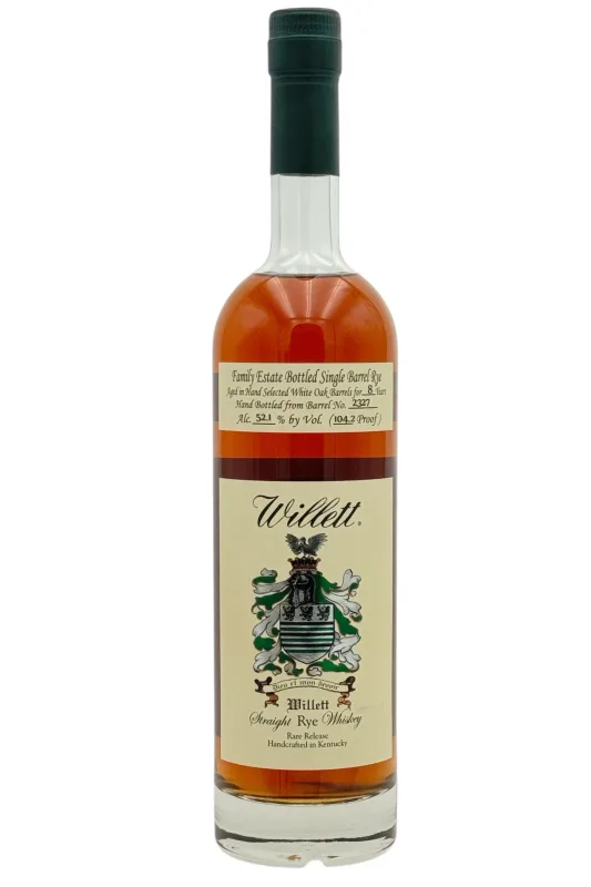 Willett – Family Estate "Drinkwutchyalike" 8 Year Old Rye Whiskey Cask #2327
