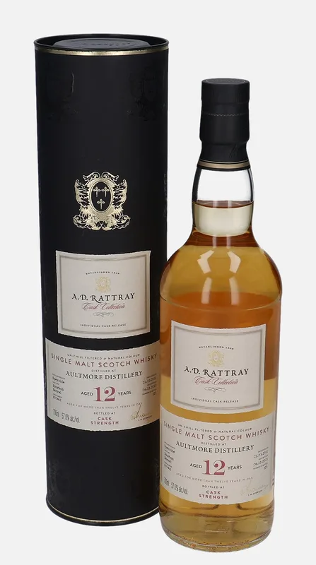 Aultmore – 2011 12 Year Old A. D. Rattray Cask Collection