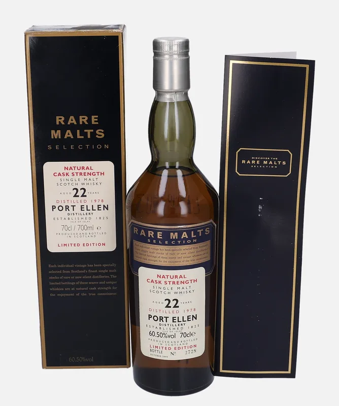 Port Ellen – 1978 22 Year Old Rare Malts Selection