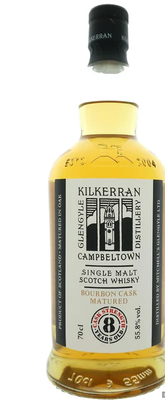 Kilkerran – 8 Year Old Bourbon Cask Strength