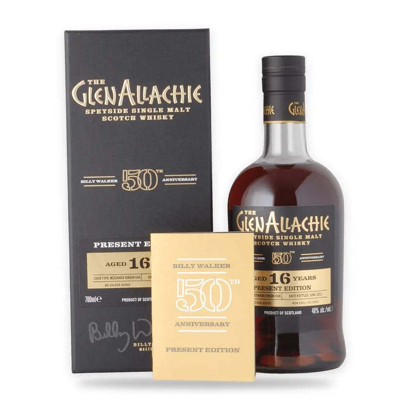 Glenallachie 16 Year Old Present Edition - Billy Walker 50th Anniversary