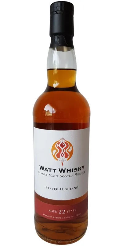 Watt Whisky Peated Highland 22 Years Old (70cl, 54%)