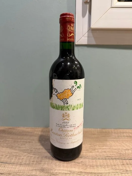 1999 Chateau Mouton Rothschild - Bordeaux, Pauillac 1er Grand Cru Classé - 1 Bottle (0.75L)