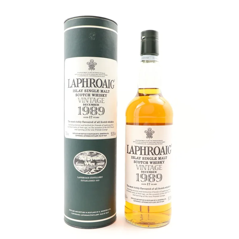 Laphroaig – 1989 17 Year Old Feis Ile 2007 (70cl, 50.3%)