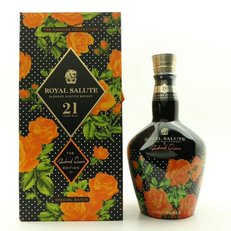 Chivas – Royal Salute 21 Year Old Richard Quinn Edition II Roses Edition (70cl, 40%)