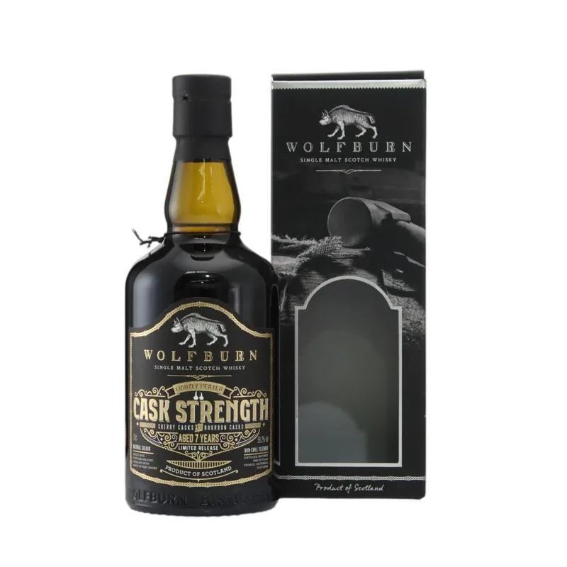 Wolfburn – Lightly Peated Cask Strength 7 Year Old - 'Happy Father's Day'