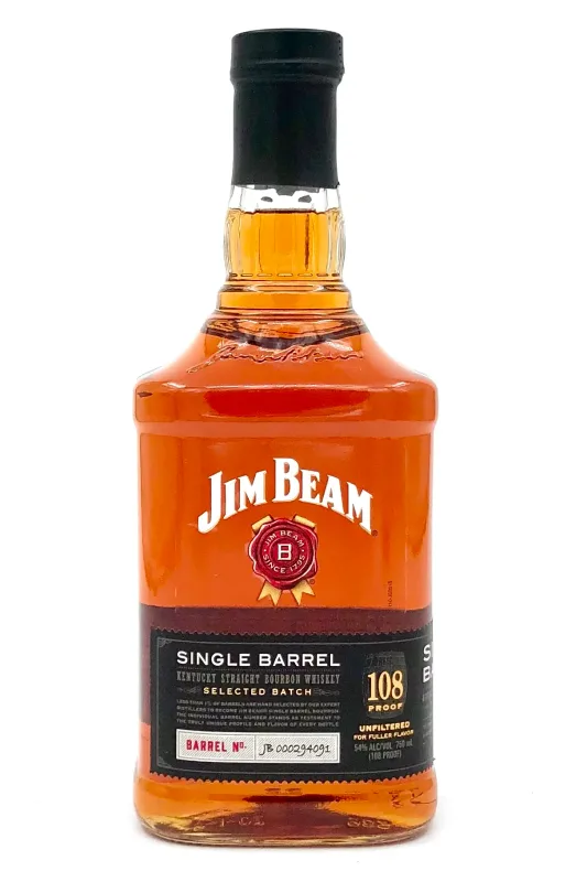 Jim Beam – Single Barrel Bourbon Whiskey 108 Proof