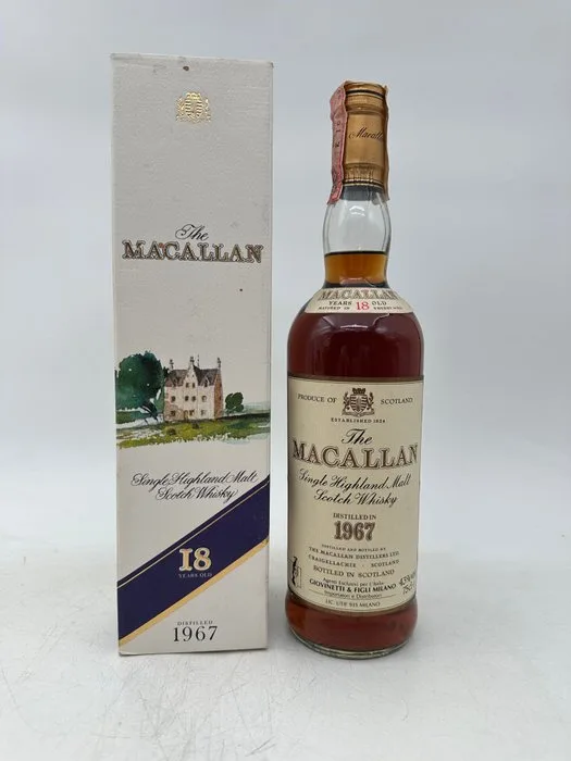Macallan 1967 18 years old Sherry Wood - 75cl