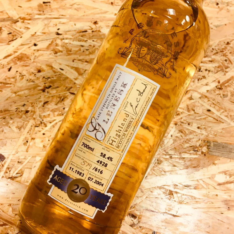 Glenesk – 20 Year Old 1983 (Cask 4928) Cask Strength Rare Auld (58.4%)