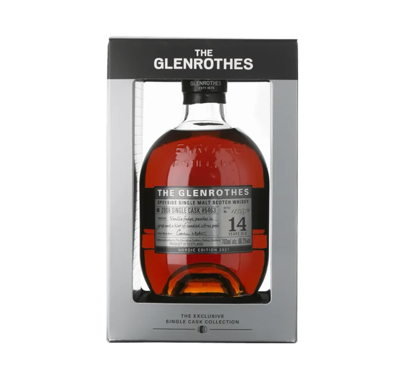 Glenrothes 14 Year Old (2006/2021) Single Cask – Nordic Edition (#5463) (70cl, 66.3%)