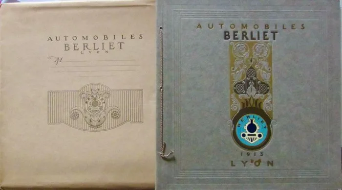 Brochure - Berliet - Catalogue 1913 - 1913