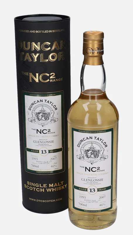Glenlossie – 1993 13 Year Old Duncan Taylor The NC² Range