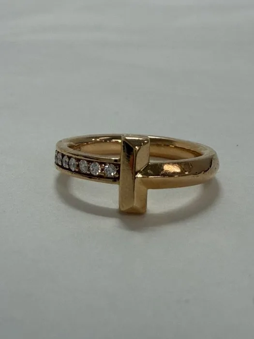 Tiffany & Co. - Ring - 18 kt. Yellow gold - t1 narrow