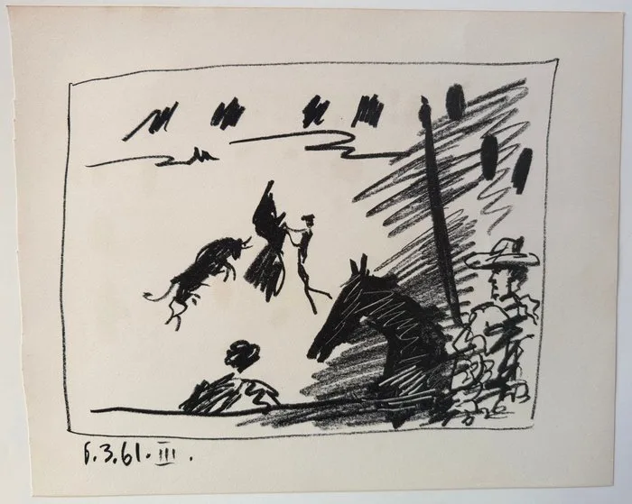 Pablo Picasso (1881-1973) - Jeu de Cape