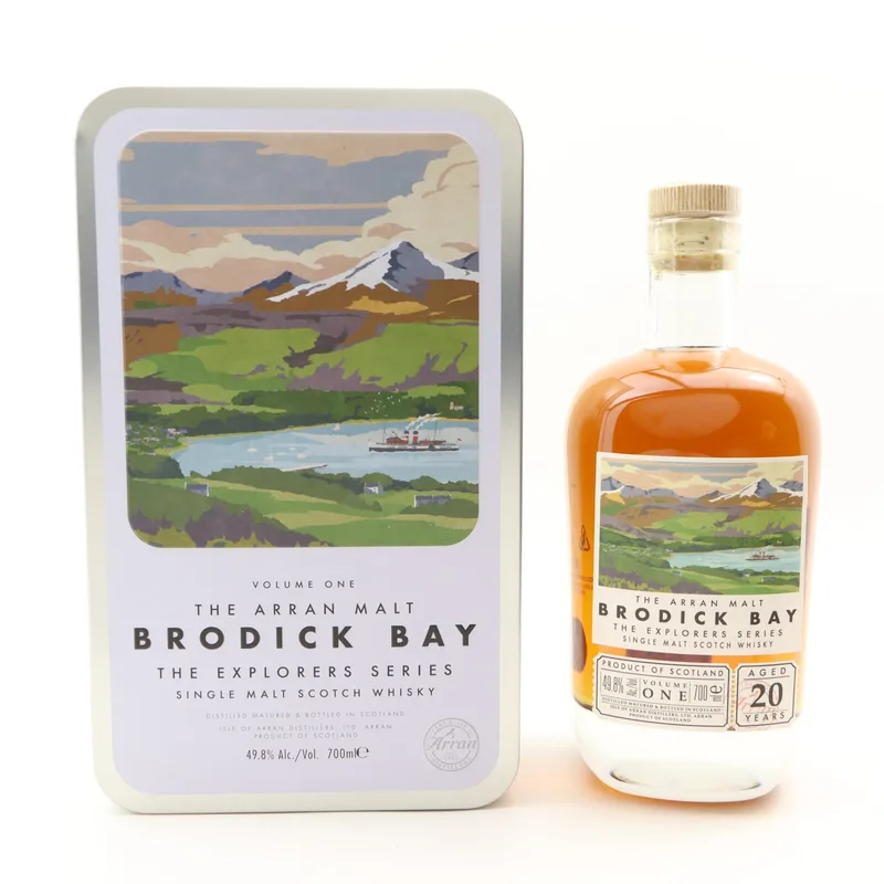 Arran 20 Year Old Explorers Series - Volume One ‘Brodick Bay' (70cl, 49.8%)