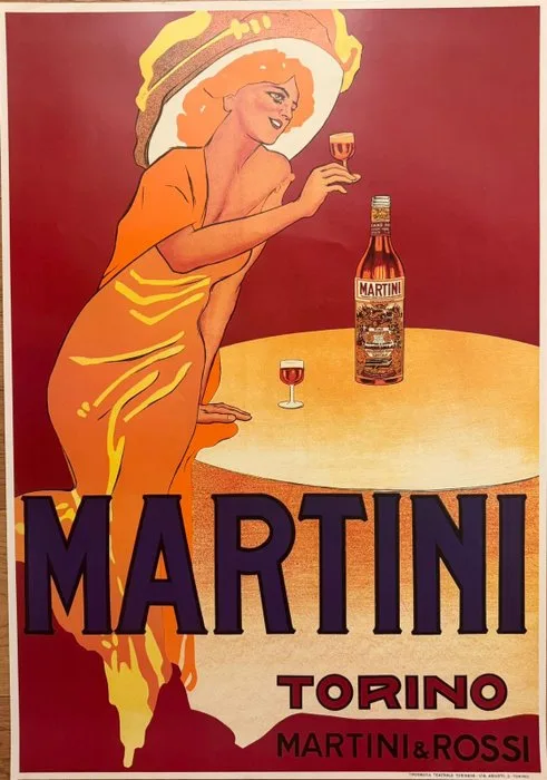 Dudovich Marcello - Martini Rosso