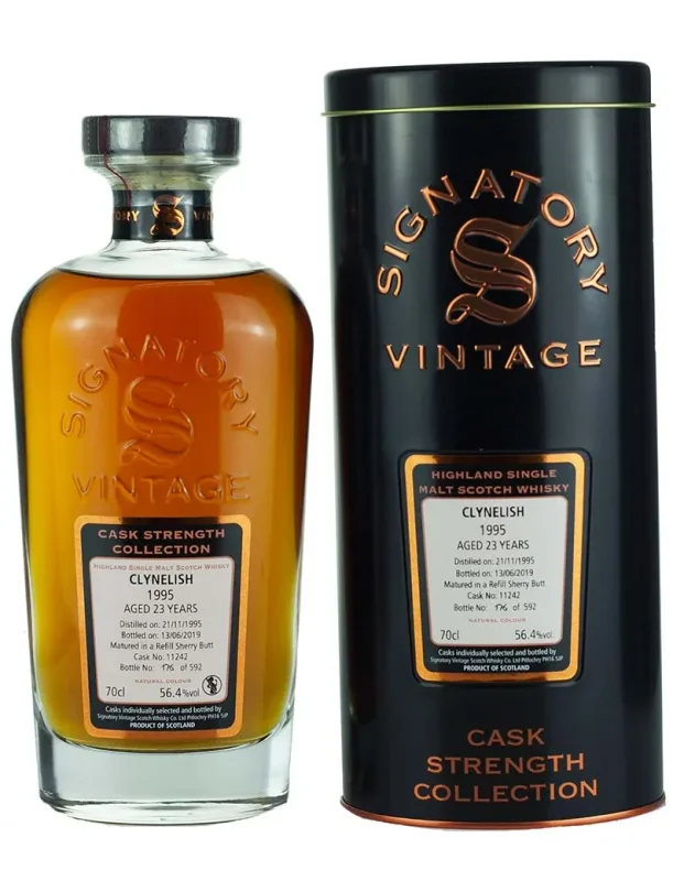 Clynelish – 23 Year Old 1995 Signatory Cask Strength
