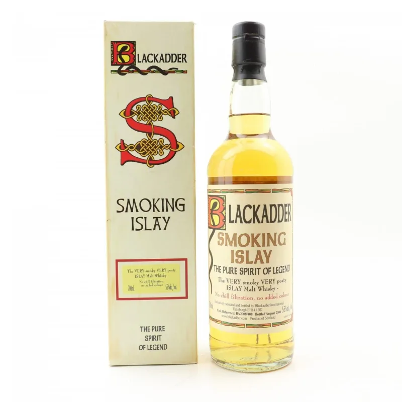 Blackadder Smoking Islay 2008 Single Cask (The Pure Spirit of Legend) (70cl, 55%)