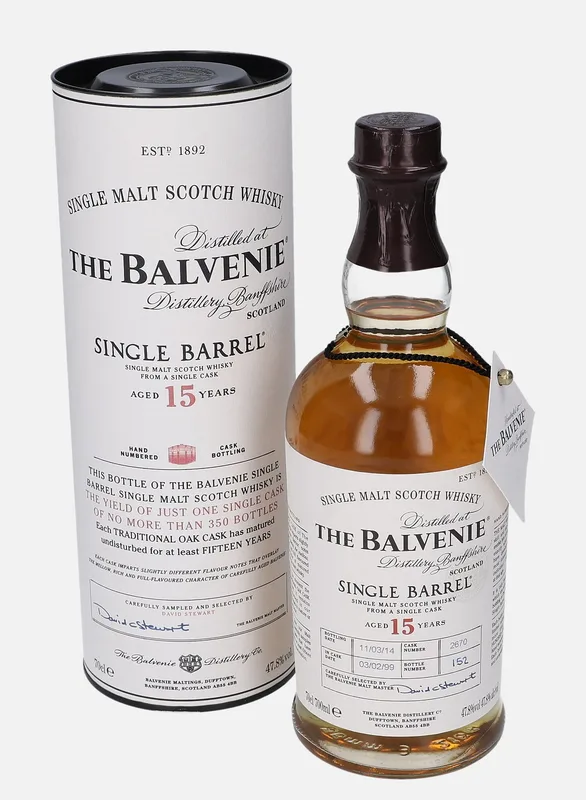 Balvenie – 1999 15 Year Old Single Barrel