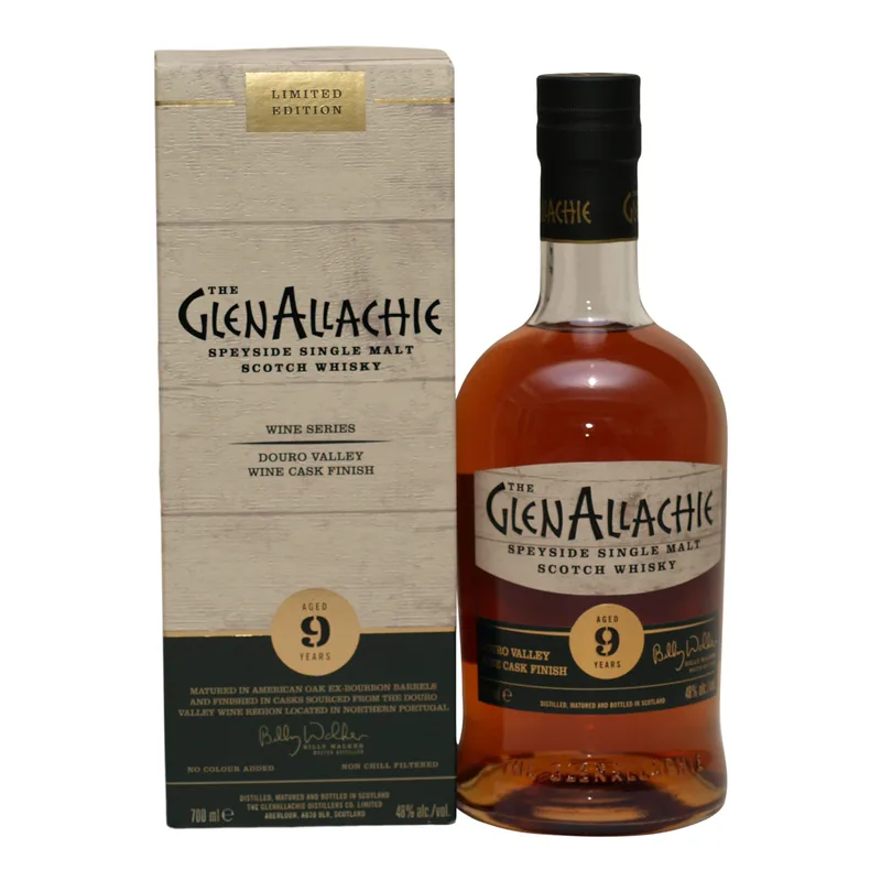 Glenallachie – 9 Year Old Douro Valley Wine Finish (70cl, 48%)